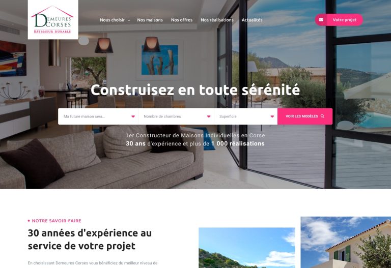 Site internet constructeur maison individuelle